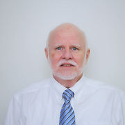 Man with Wooden Background