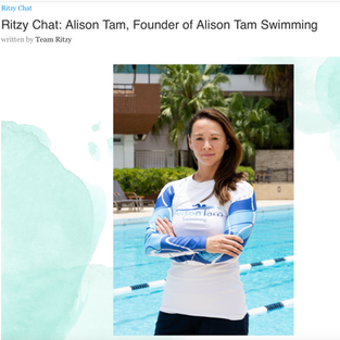 Ritzy Chat: Alison Tam, Founder of Alison Tam Swimming