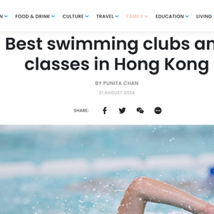 Best swimming clubs and classes in Hong Kong