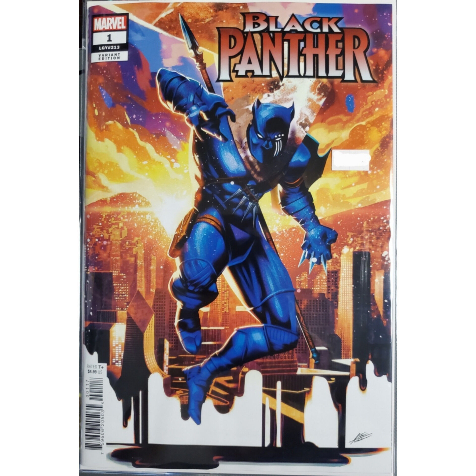 Black Panther #1 1:25 Manhanini Variant
