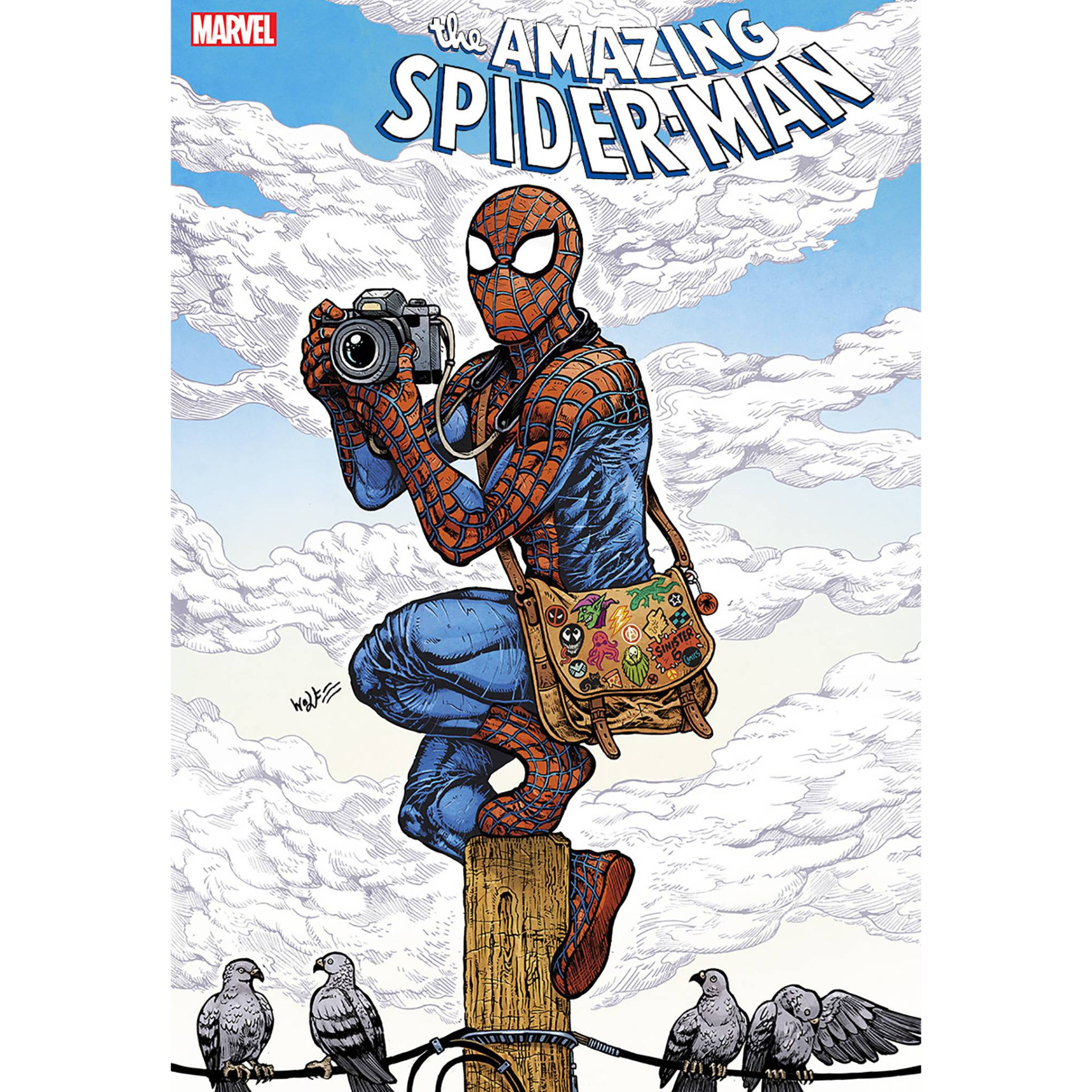 Amazing Spider-Man #6 Wolf Var