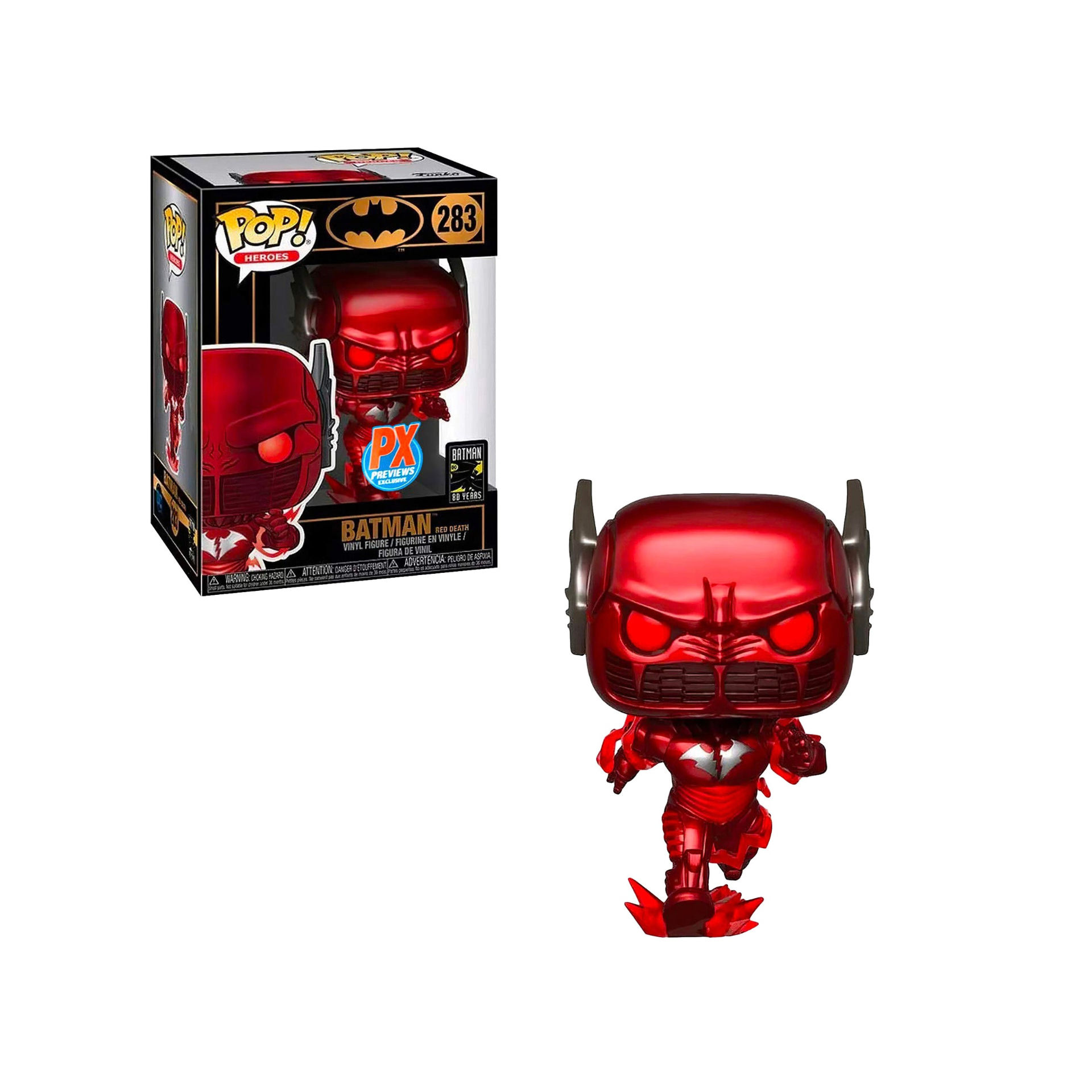 Funko Pop! Heroes: Dark Knights: Metal Batman Red Death Vinyl Figure