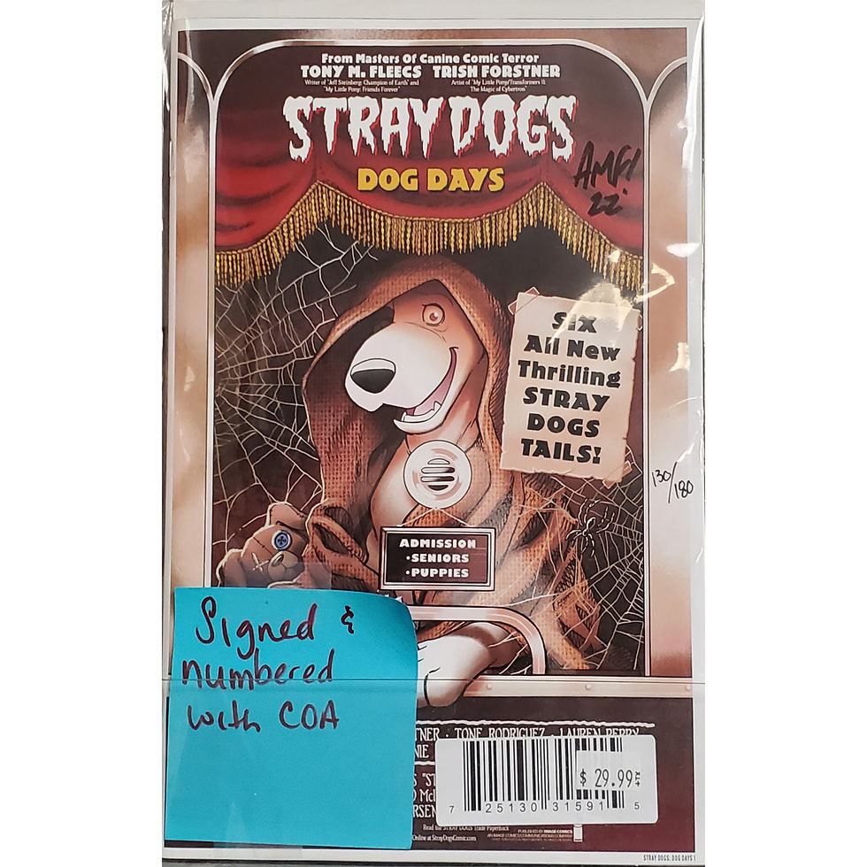 Stray Dogs: Dog Days #1 Cover B Creepshow Homage Variant (Signed + Numbered COA)