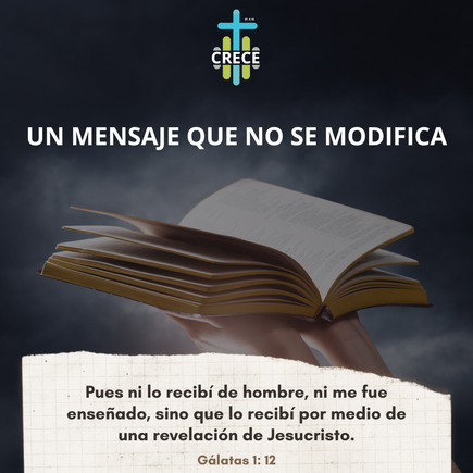 Día 12 – Un Mensaje Que No Se Modifica