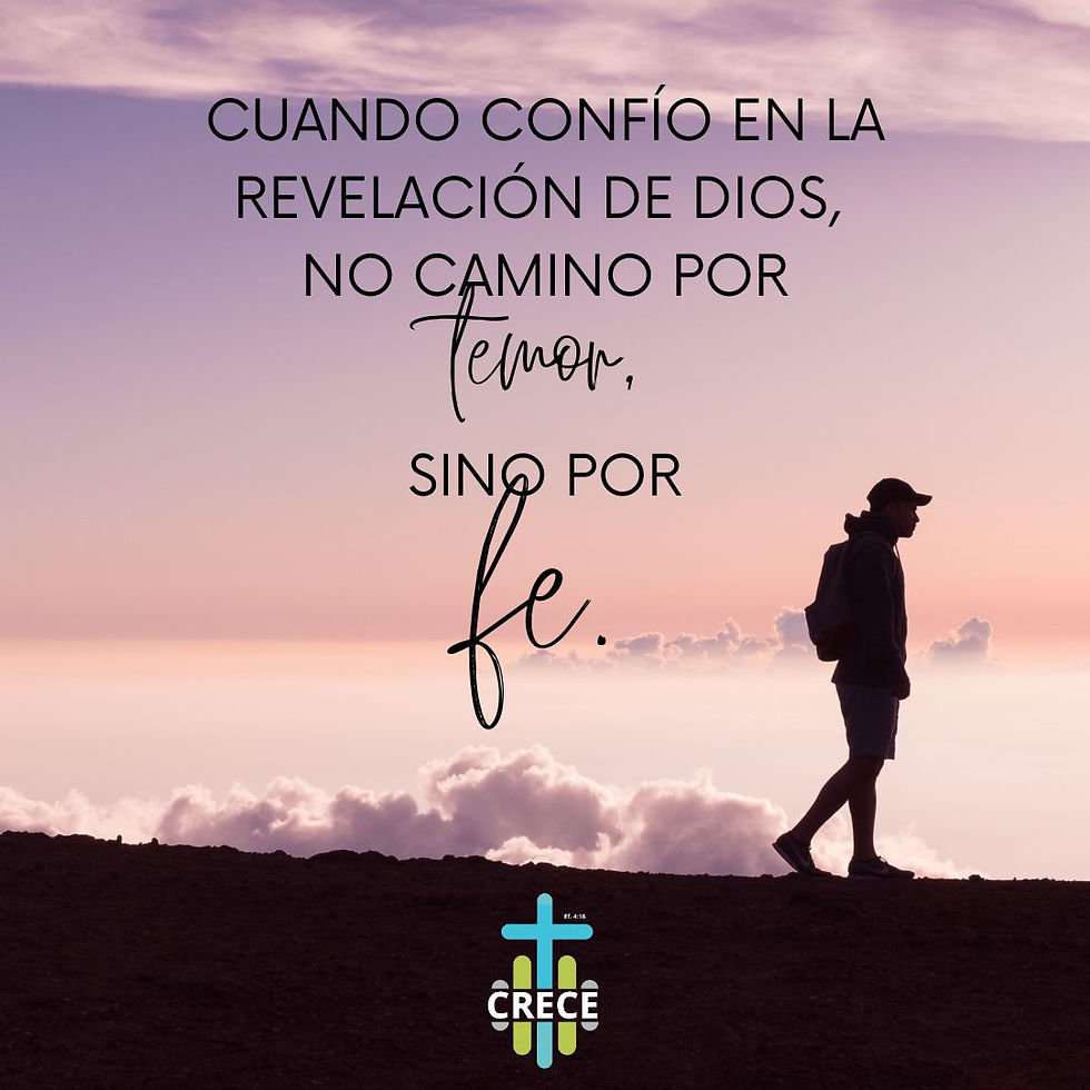 Día 16 – Dirigidos por la revelación