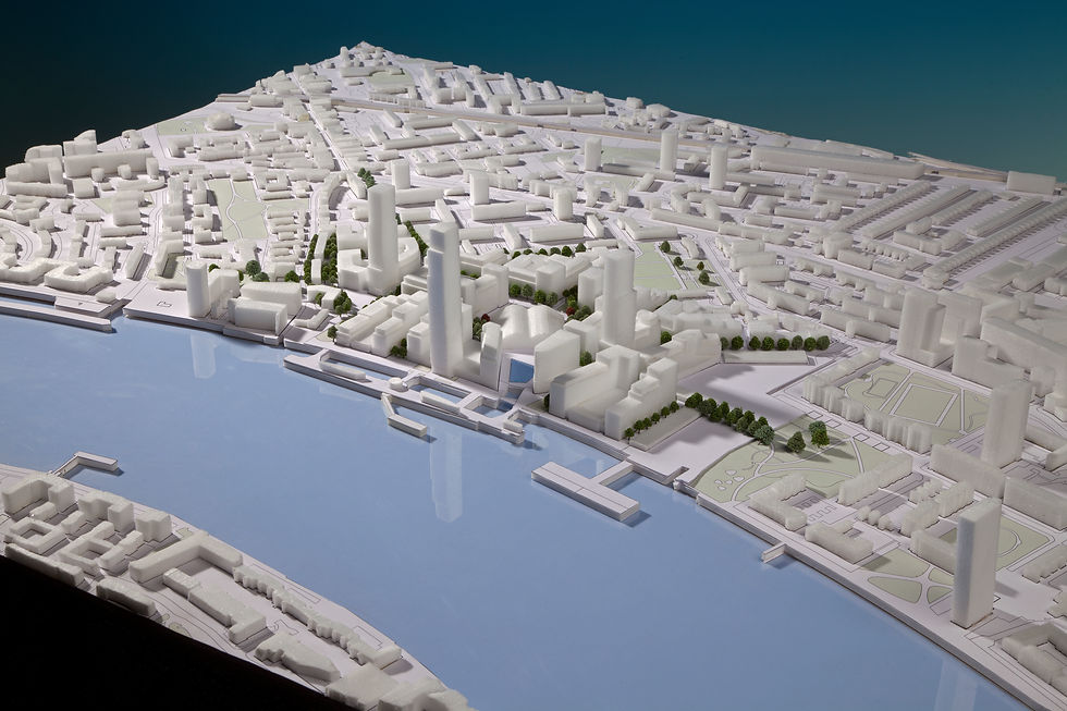 Convoys Wharf Masterplan 1:1250