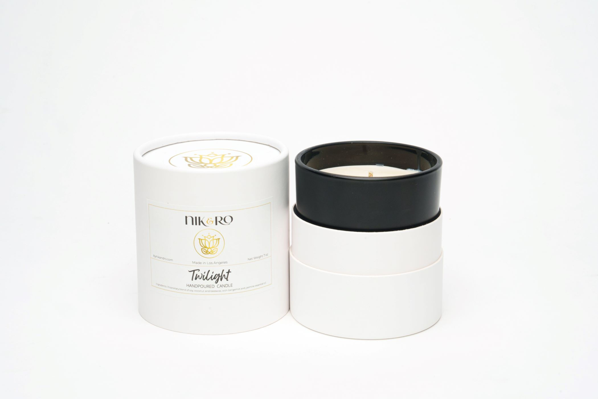 Candle Twilight Black