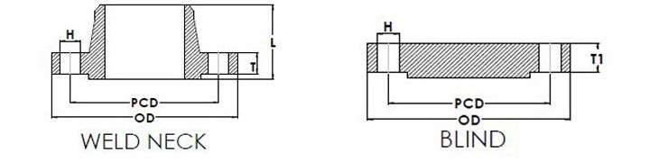 B16.47- 2006 Ring Groove Class 300-900