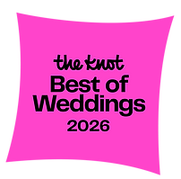 The Knot Best of Weddings 2026 badge