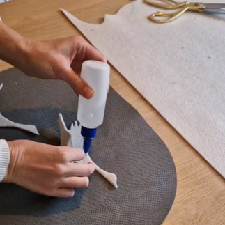 Vilt zwaantjes kerst decoratie vtwonen bijliz