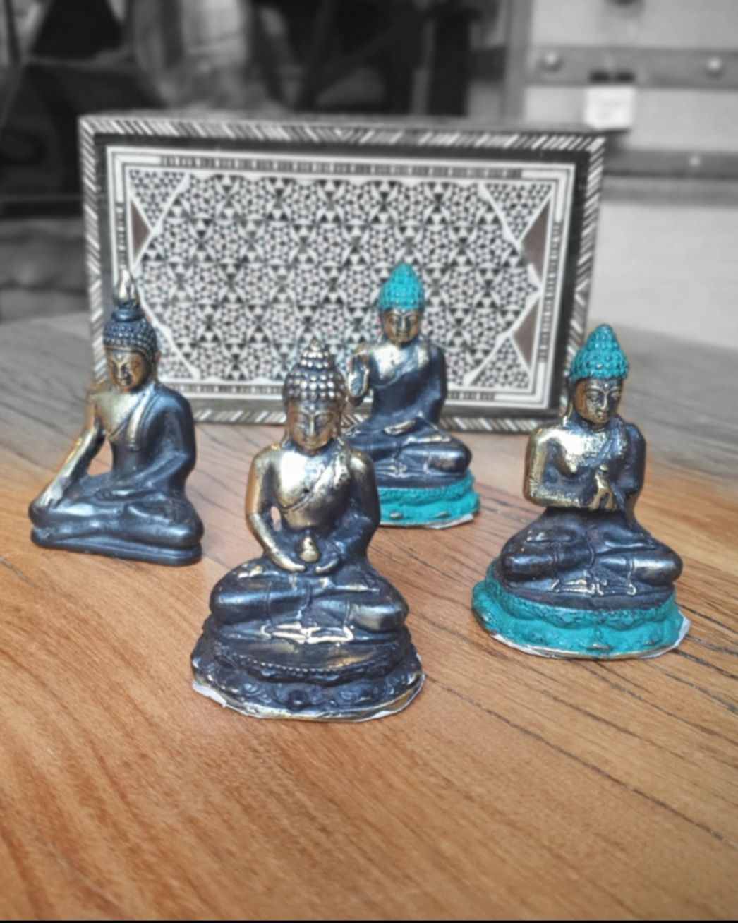 Esculturas de Buda de Bronze
