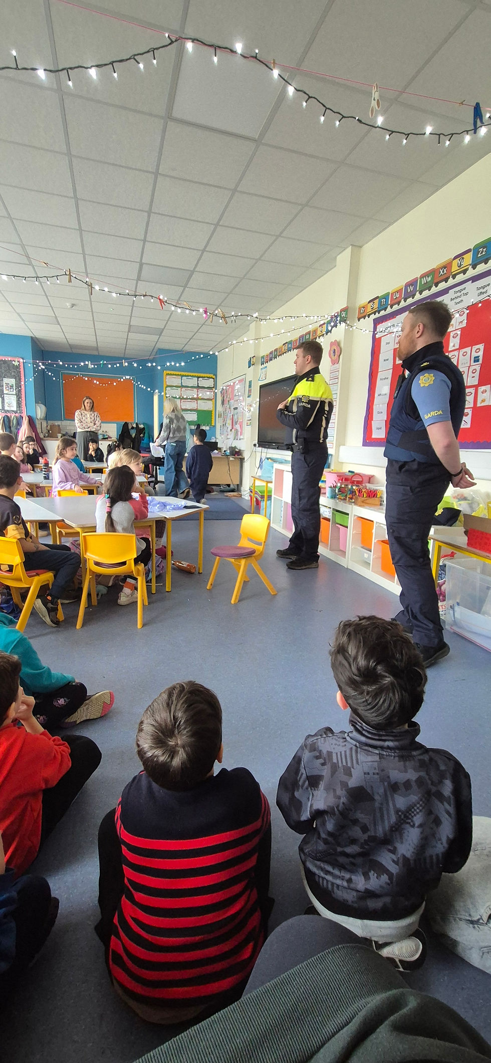 Garda Visit Senior Infants
