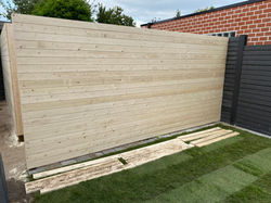 Afsluiting uit hout
