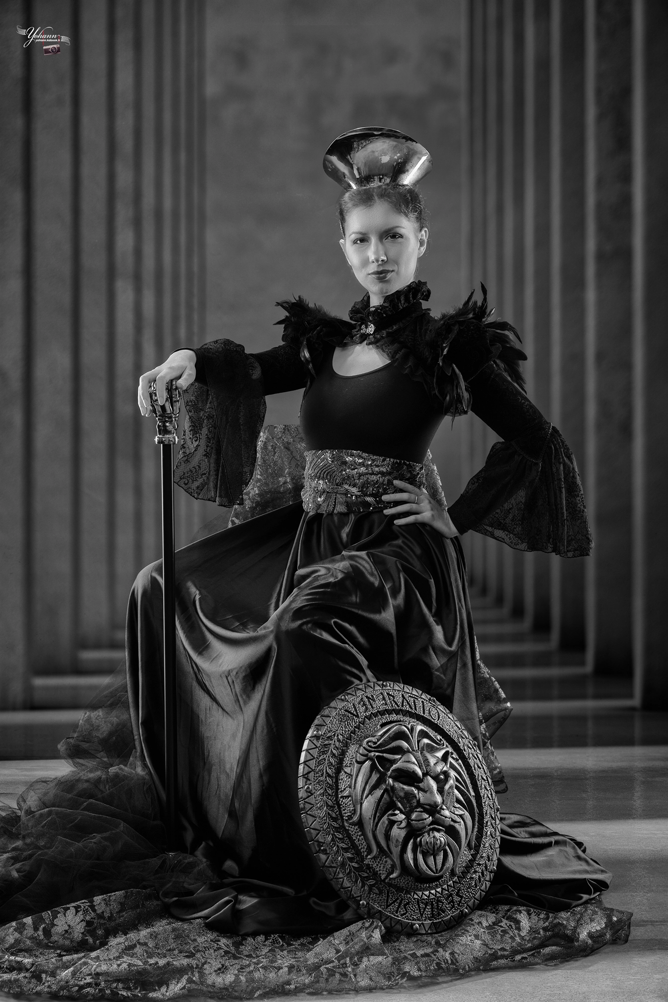 Une photo inspirée de la carte de la Justice du tarot par Yes Photographies
