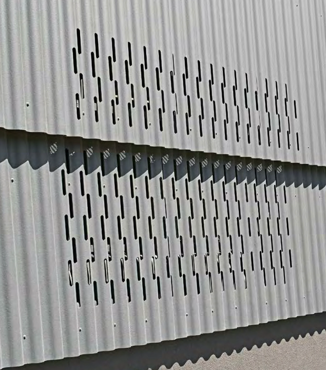 Perforated + Corrugated