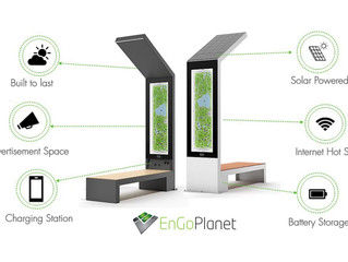 New urban design:Smart Solar Benches