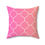 Thumbnail: Gradient Pattern Decorative Pillow - Pink & Yellow