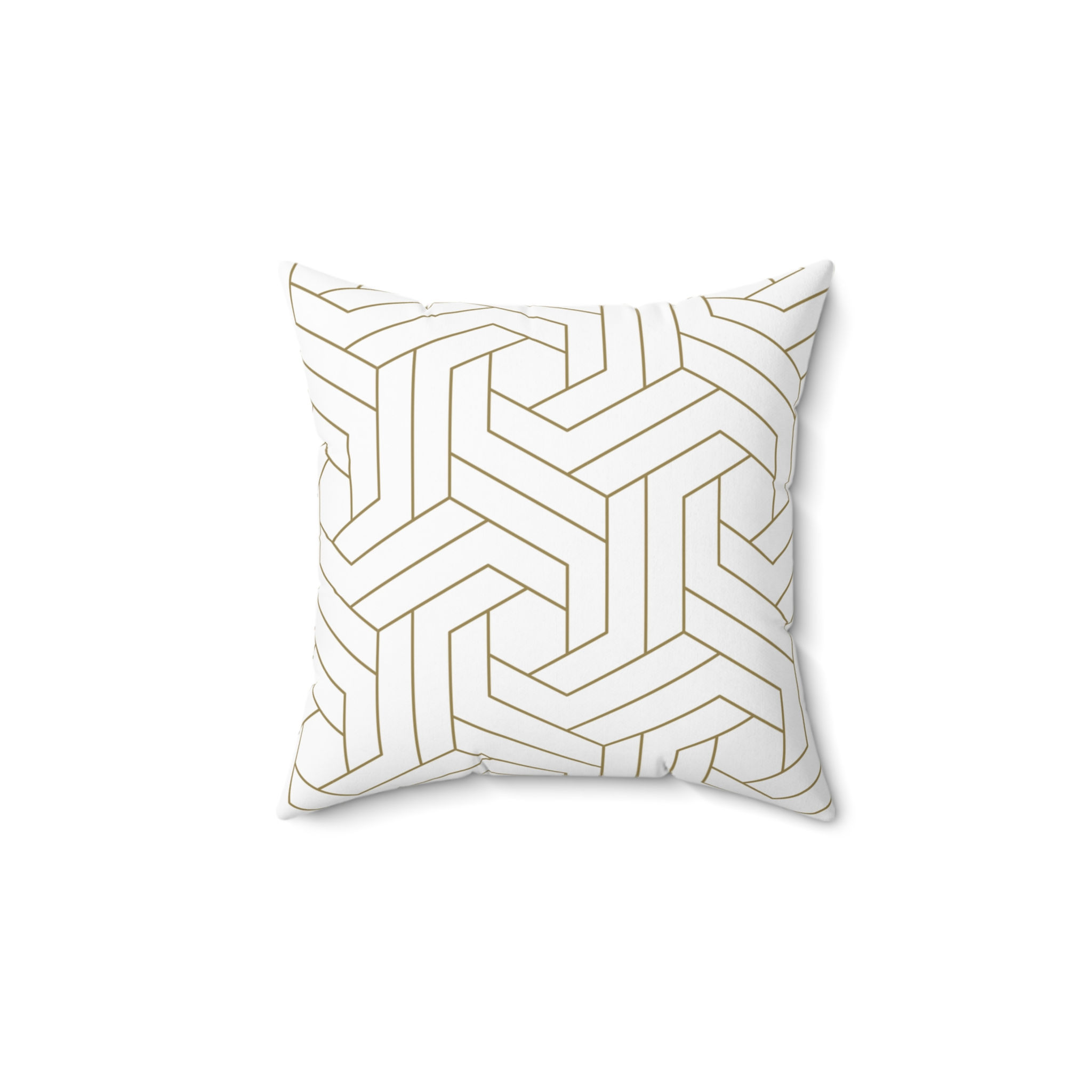 Modern Geometric Square Pillow for Stylish Home Decor