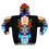 Thumbnail: Colorful Floral Unisex Zip Hoodie - Asher 7