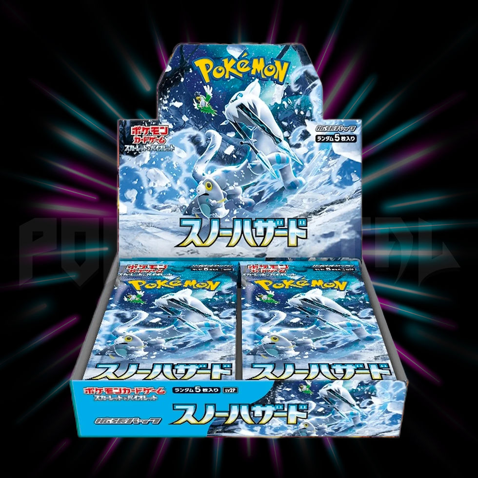 Pokemon - Scarlet & Violet - Snow Hazard - sv2p - Japanese Booster Box