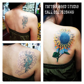 Cover up custom tattoo design by Tattoo Mood Studio Pattaya in Pattaya Thailand