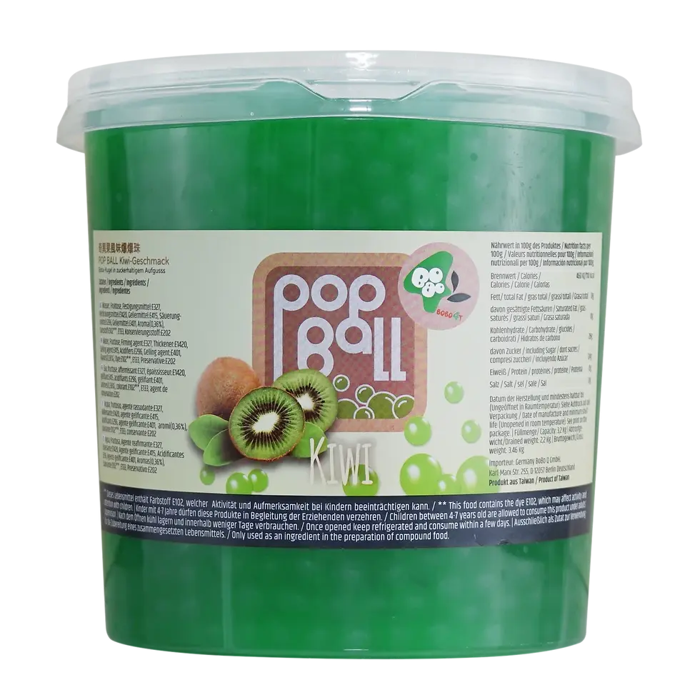 Kiwi Boba für Bubble Tea