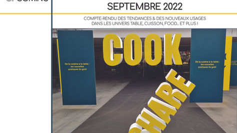 MAISON & OBJETS - COOK & SHARE SEPTEMBRE 2022