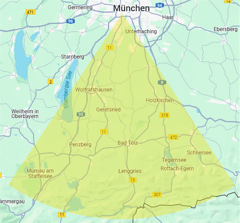 Lieferung von Obst und Gemüse täglich frisch aus der Großmarkthalle München ins Oberland