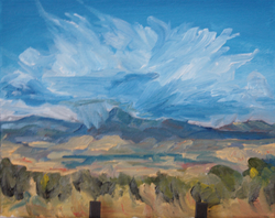 Desert Storm 8 x 10 Oil