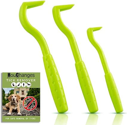 Tick pullers used to safely remove ticks from humans and pets.