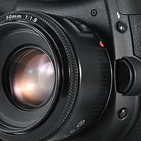 Camera Lens Closeup