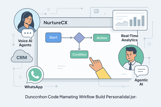 NurtureCX Workflows: Build Personalized Marketing Journeys Without Code