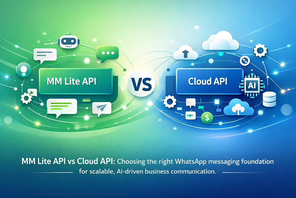 MM Lite API vs Cloud API: WhatsApp API Comparison for Businesses