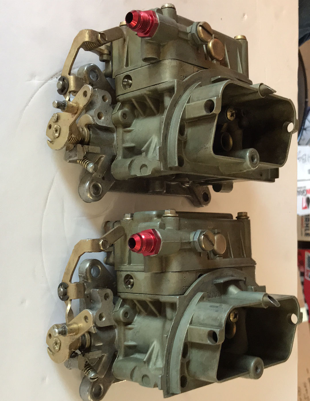 Outer 500 CFM Carbs by “Avanti” For a 3x2 Set Up
