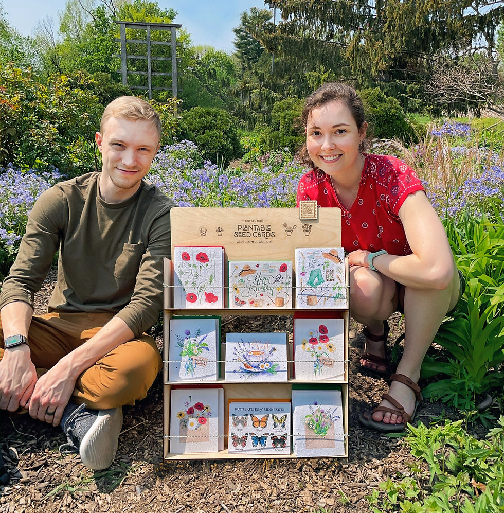 Thumbnail: "Garden Friends" NATIVE Wildflower Mix Plantable Seed Card