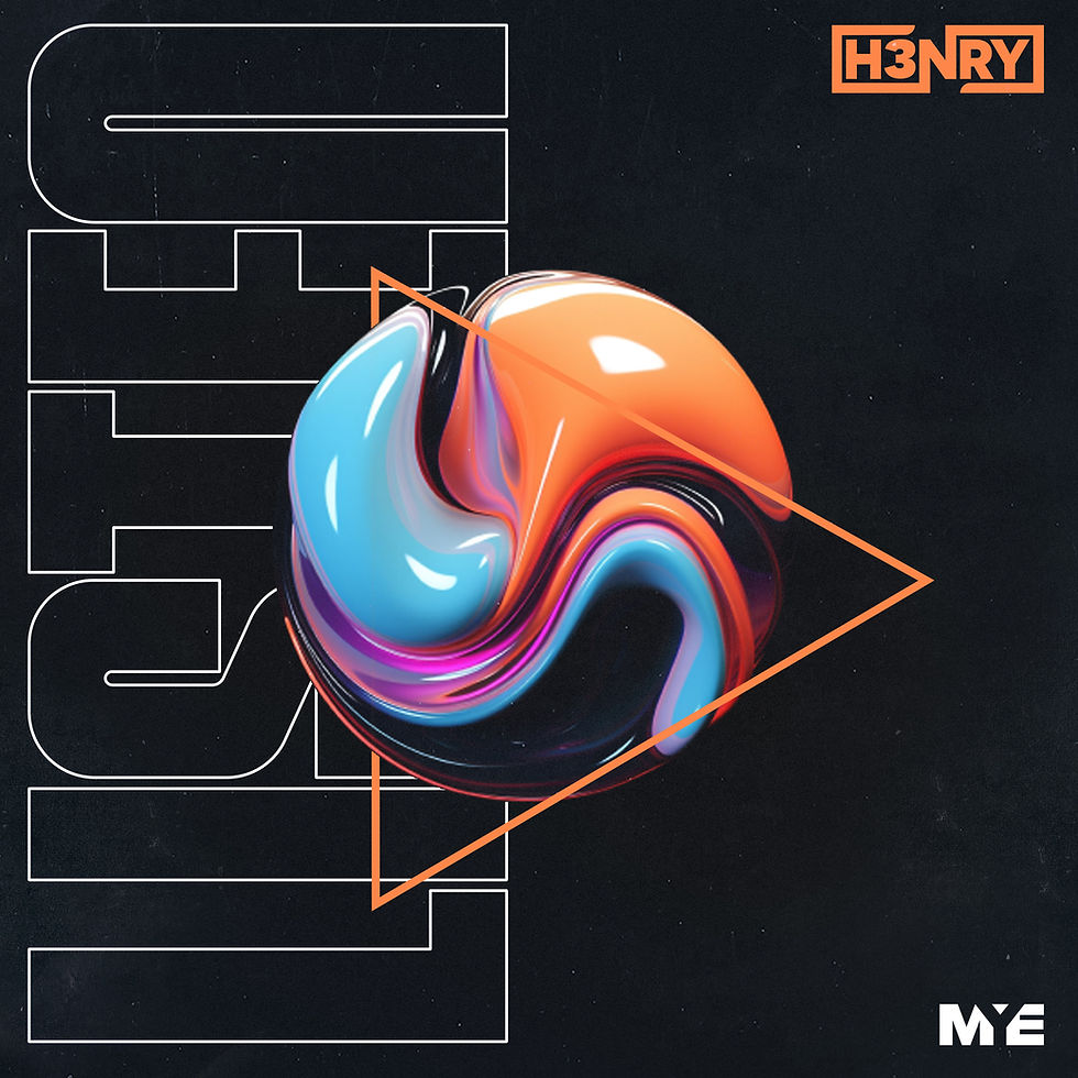 artwork for h3nry listen EP a drum and bass album cover