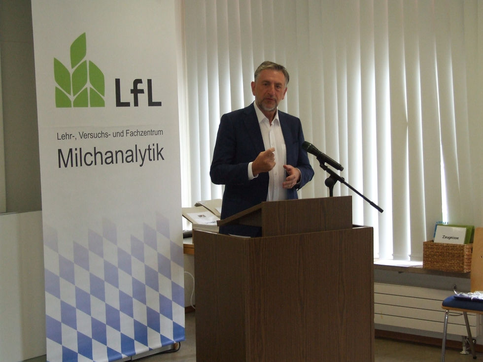 LfL-Präsident Stephan Sedlmayer bei seinem Grußwort