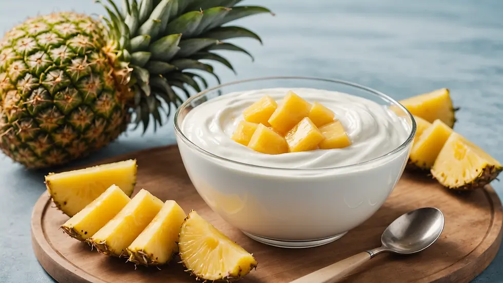 Greek Yogurt with Pineapple