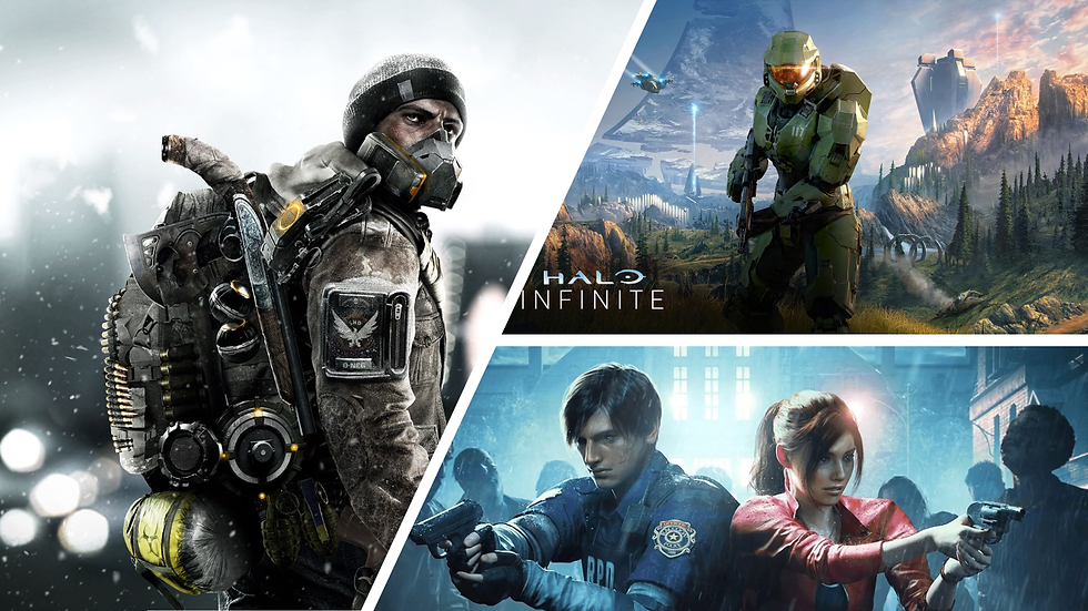 Games no cinema e na TV