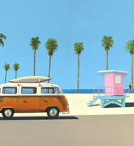 VACANCES A SANTA MONICA 80x80 cm _edite