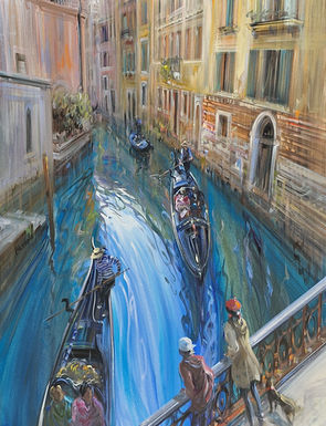 Gondole à Venise de Laurent Kerdalo