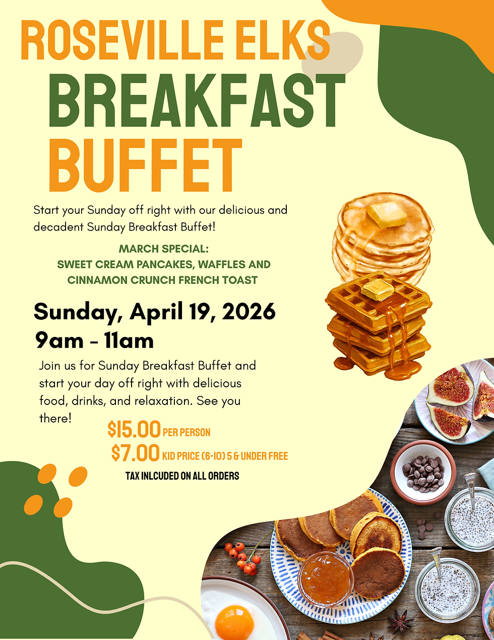 Breakfast Buffet - April 19th