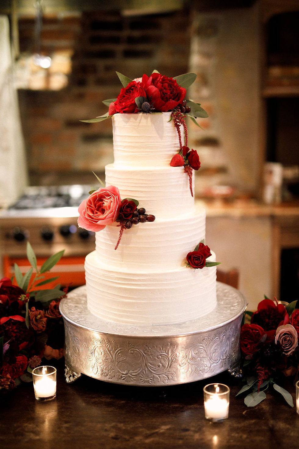 New Orleans Wedding with Ruby and Pearl Events, Kaylynn Marie Photography, Antigua Florals + Styling, Lovegood Wedding & Event Rentals , Kinfolk Brass Band at Race & Religious / Vintage Decor, Lounge Space, and Classic Farm Tables
