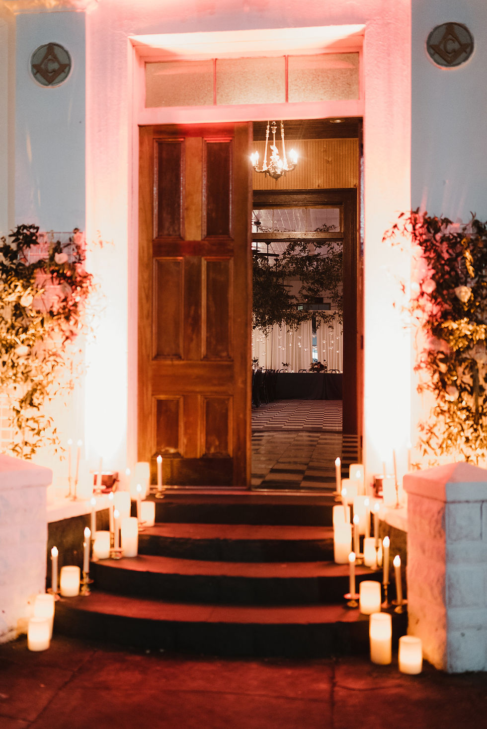 Red Palette New Orleans Wedding with Kat Rizza Photography, Clark & Kelly, Antigua Florals, and Lovegood Wedding & Event Rentals