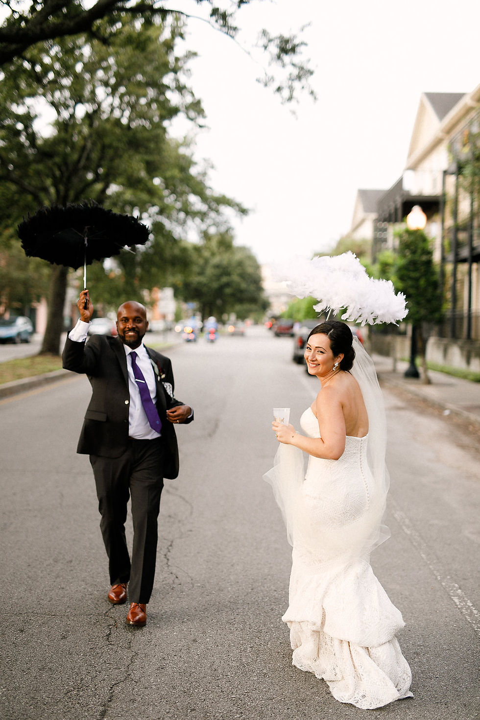 New Orleans Wedding with Ruby and Pearl Events, Kaylynn Marie Photography, Antigua Florals + Styling, Lovegood Wedding & Event Rentals , Kinfolk Brass Band at Race & Religious / Vintage Decor, Lounge Space, and Classic Farm Tables