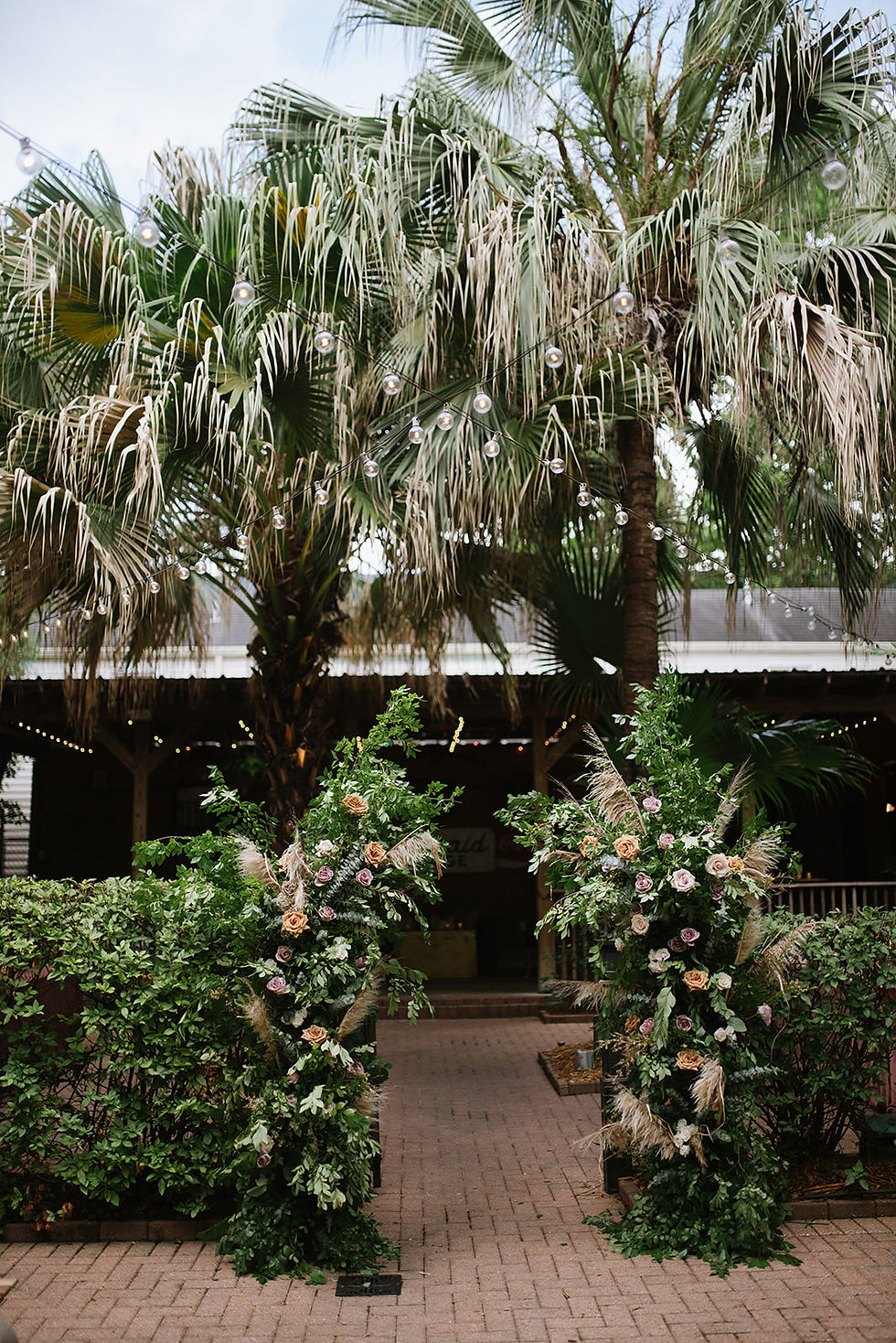 Lindsey & Alex | New Orleans Wedding with Lauren Carroll Photography at Rusty Nail and Lovegood Wedding & Event Rentals / Vintage Rentals, Garden Bisrto Chairs, Ceremony, Reception at Famous New Orleans Bar, Lounge Space, Highboys