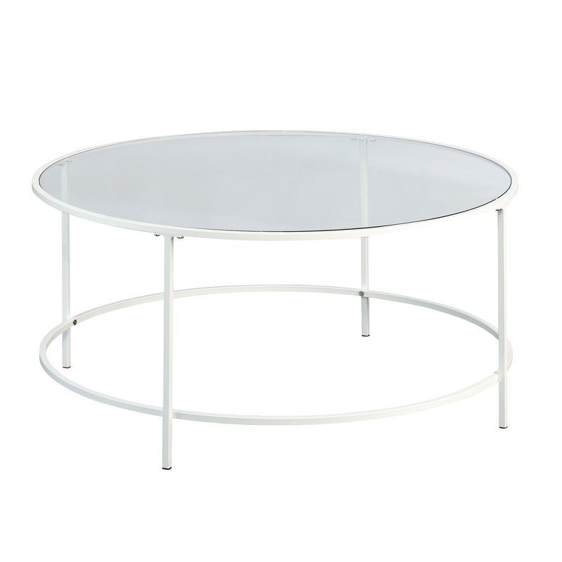 White, Round Coffee Tables