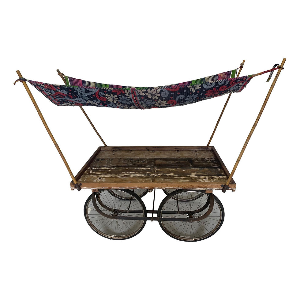 Market Cart with Canopy
