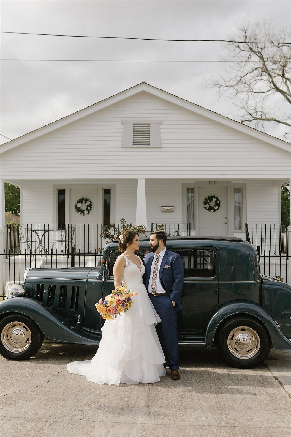 Colorful New Orleans Wedding at Il Mercato with September Company, Mise En Place Events, Antigua Floral, and Lovegood Wedding & Event Rentals | Vintage Decor and Furniture for Hire in New Orleans and Southeast for Weddings, Social Gatherings, and Corporate Events
