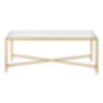 Brass Rectangle Coffee Tables